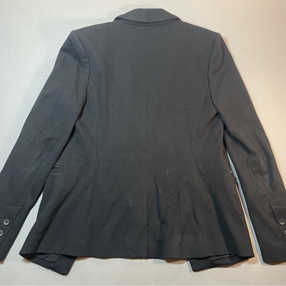 Madewell Duskfall Drape Black One Button Blazer Jacket - Womens 6 - Picture 9 of 16